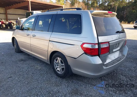 2007 Honda Odyssey Ex из США, поврежденный, VIN 5FNRL38497B438759